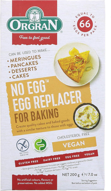 Orgran Gluten Free Egg Replacer, 200G