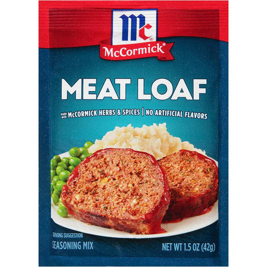 McCormick Meat Loaf Seasoning Mix, 1.5 oz (Pack of 12)