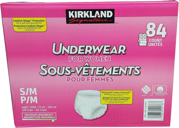 Kirkland Signature protective underwear for women