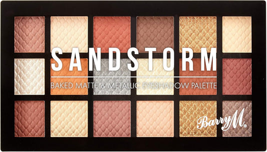 Barry M Cosmetics Baked Eyeshadow Palette - Sandstorm : Amazon.co.uk: Beauty