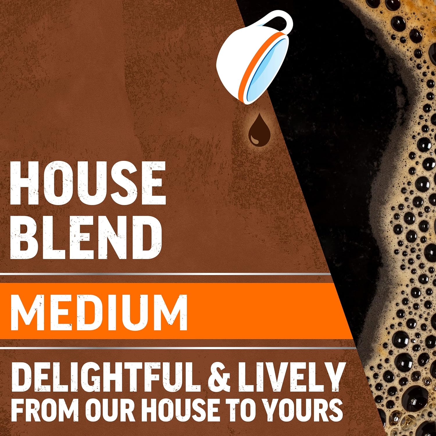 Maxwell House House Blend Medium Roast Ground Coffee (24.5 Oz Canister)