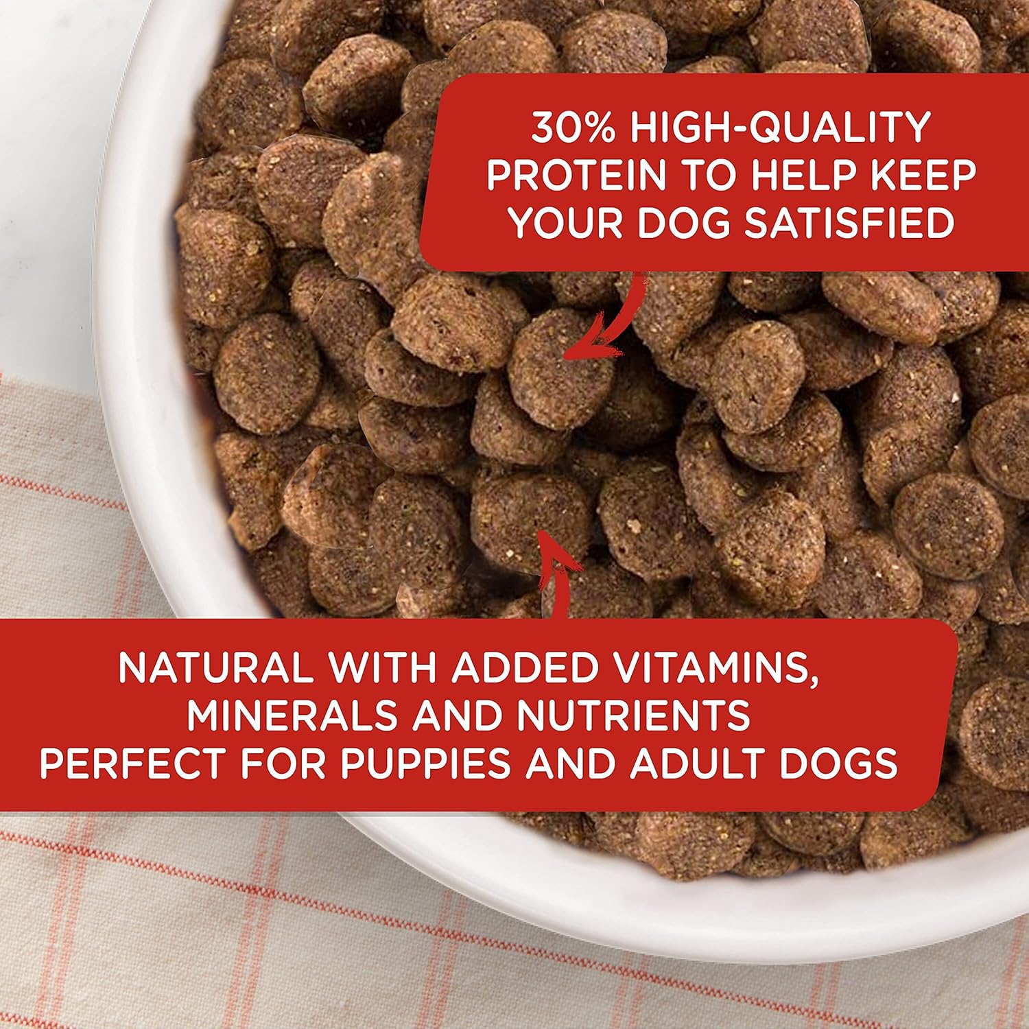 Rachael Ray Nutrish PEAK Natural Dry Dog Food with Added Vitamins, Minerals & Taurine, Open Prairie Recipe with Beef, Venison & Lamb, 4 Pounds, Grain Free (Packaging May Vary) : Pet Supplies