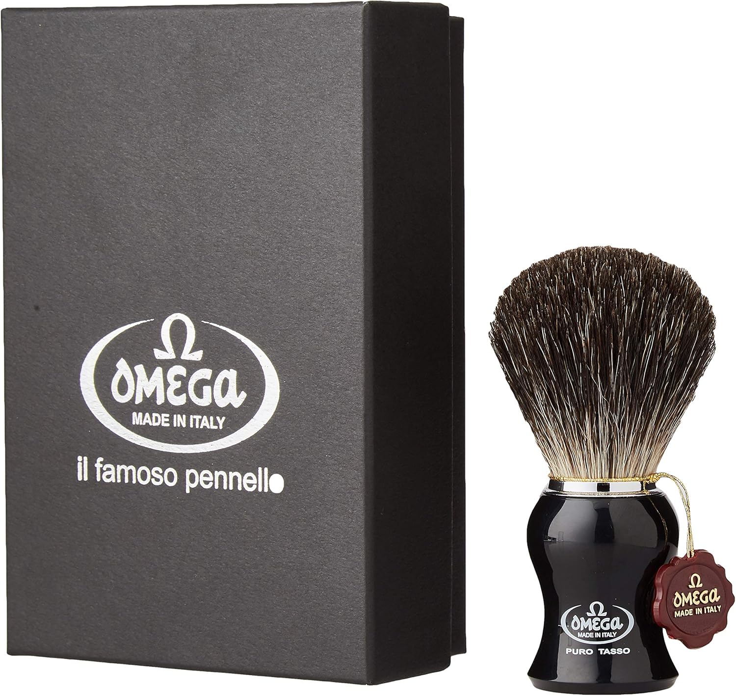 Brocha Afeitar Omega Tejon : Beauty & Personal Care