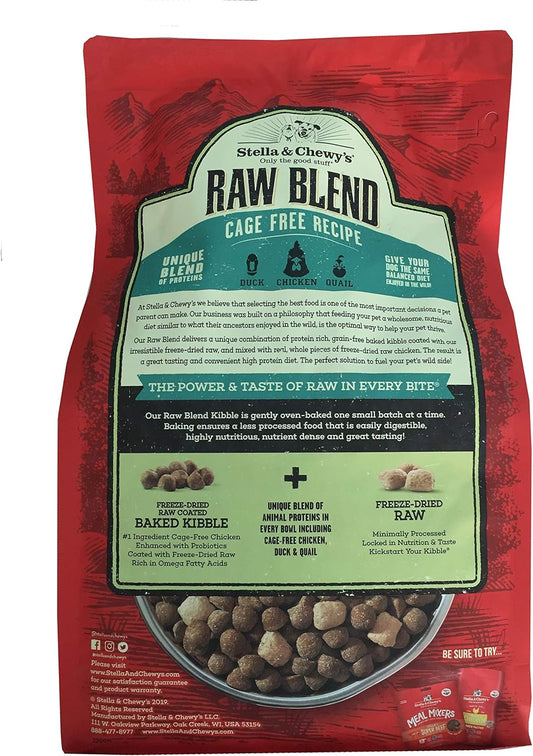 Sunseed Stella & Chewy's Raw Blend Cage Free Recipe Dog Food 22lb : Pet Supplies