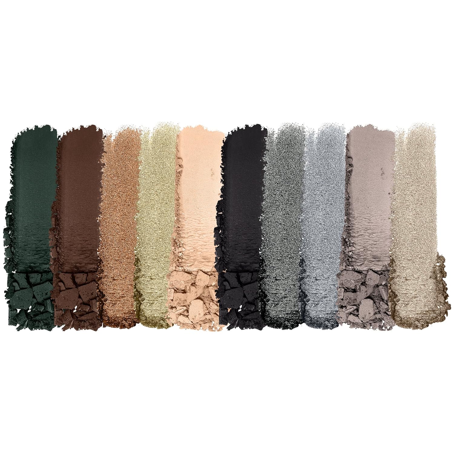 wet n wild Color Icon 10-Pan Eyeshadow Makeup Palette, Blue Lights Off, Long Lasting, Shimmer, Metallic, Glittery, Matte, Rich Smooth Pigment, Cruelty Free : Beauty & Personal Care