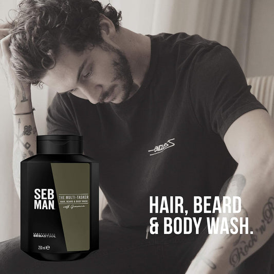 Sebastian The Multitasker 3-In-1 Shampoo 250 Ml