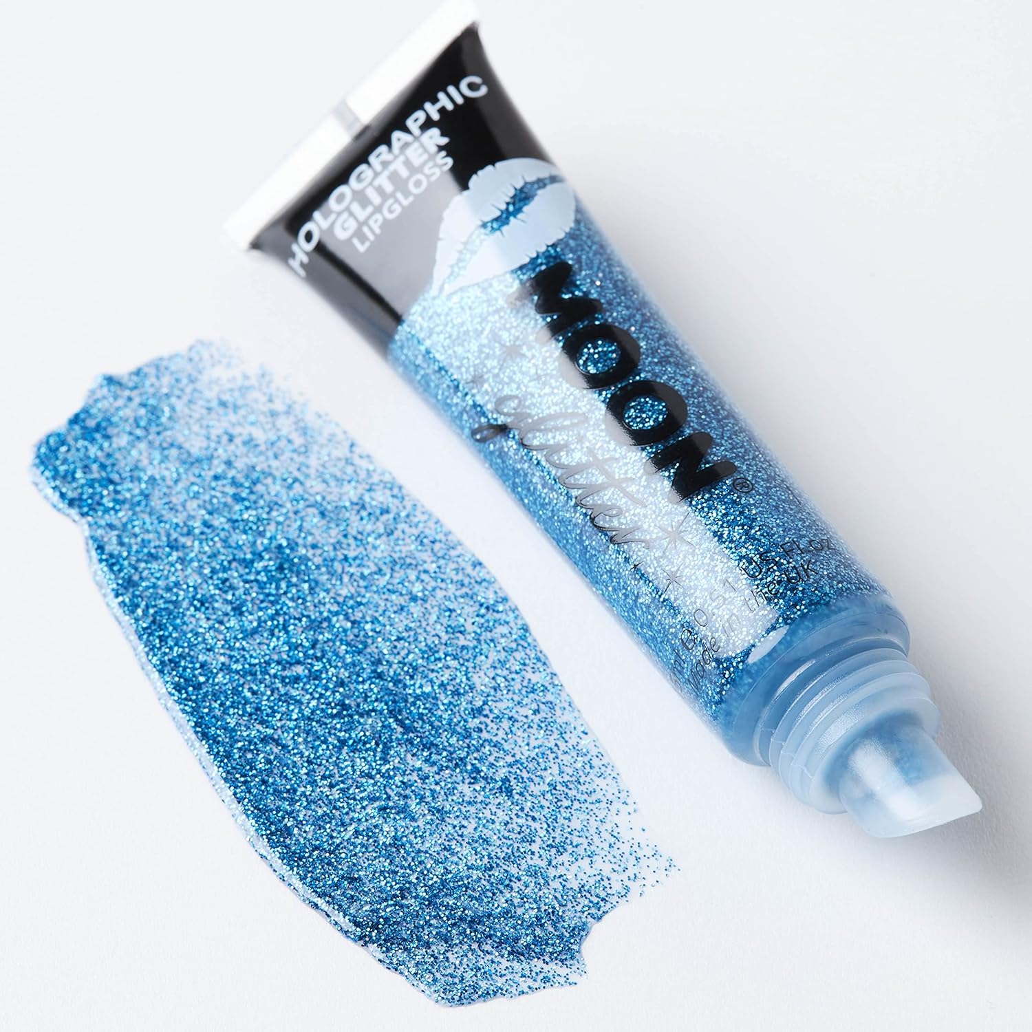 Moon Glitter – Holographic Glitter Lipgloss Lip Gloss - 15ml (Set of 6) : Amazon.co.uk: Beauty