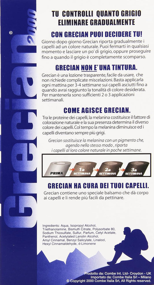 Grecian Hair Color Lotion 125Ml