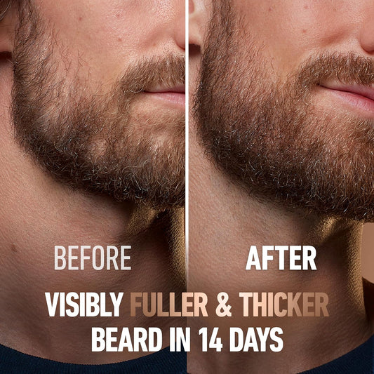 King C. Gillette Beard Thickener Formulated With Vitamin B Complex And Caffeine, 1.7Oz