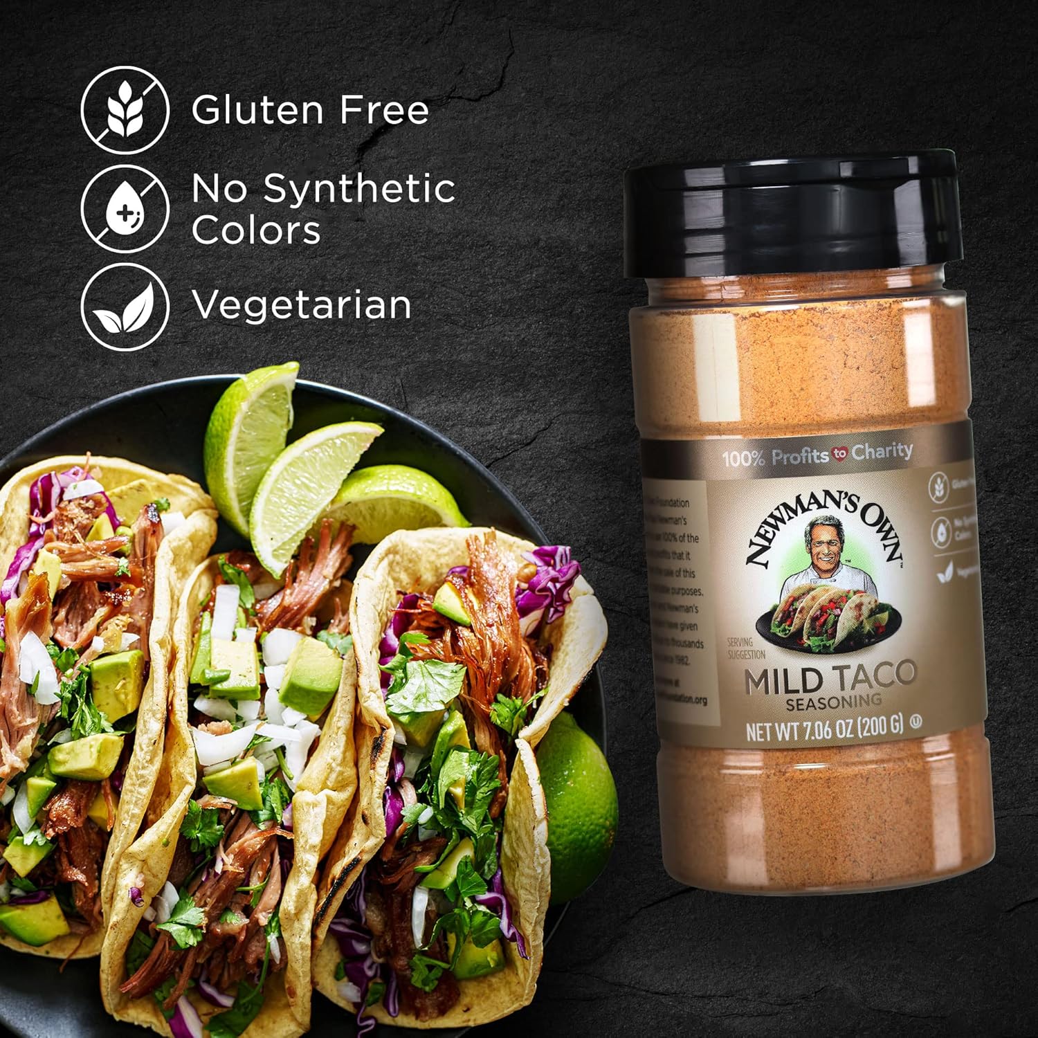 Newman’s Own Latin Flavors Bundle – Mild Taco, Carne Asada, Chili Lime Seasonings; Great for all Types of cooking : Grocery & Gourmet Food