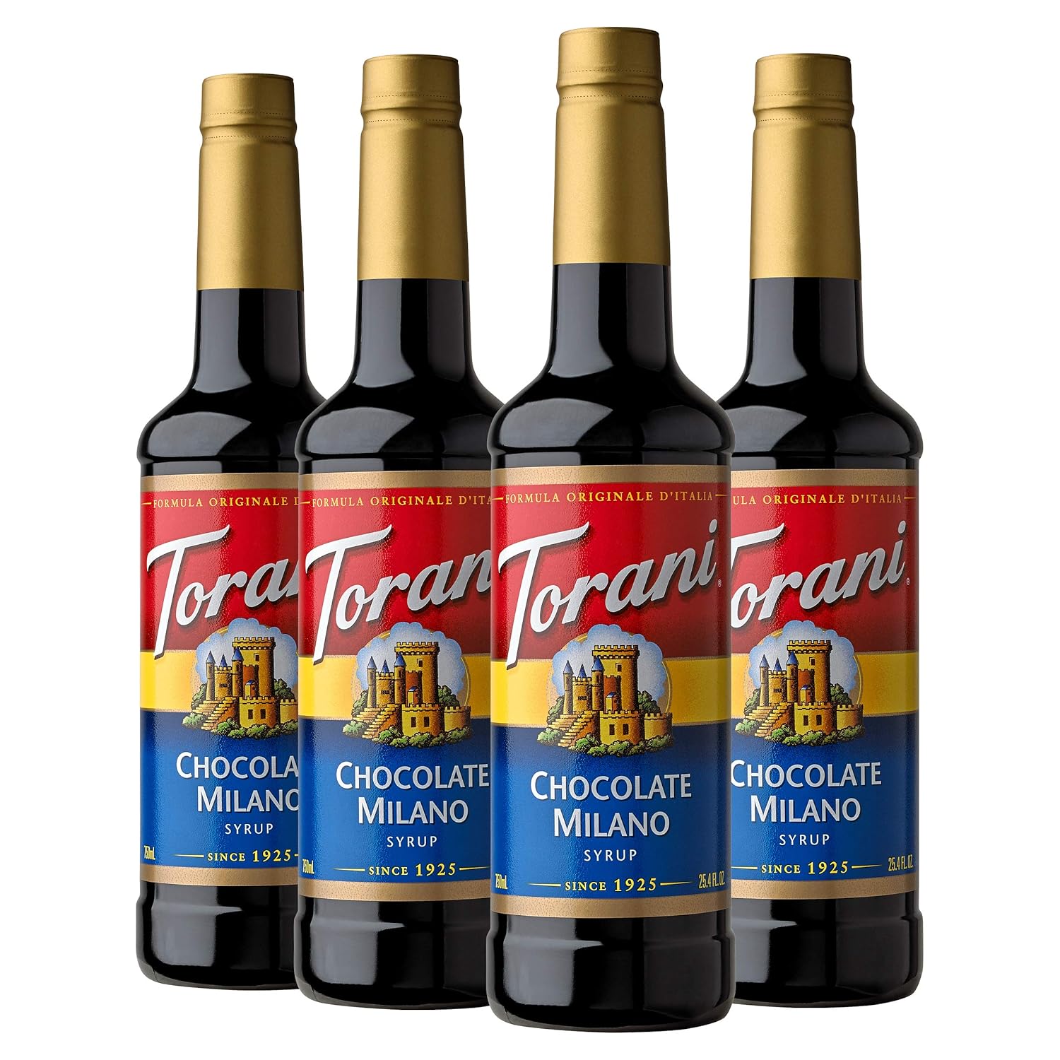 Torani Syrup, Chocolate Milano, 25.4 Ounces (Pack Of 4)