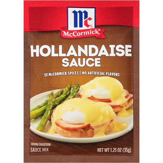 McCormick Hollandaise Sauce Mix, 1.25 oz (Pack of 12)