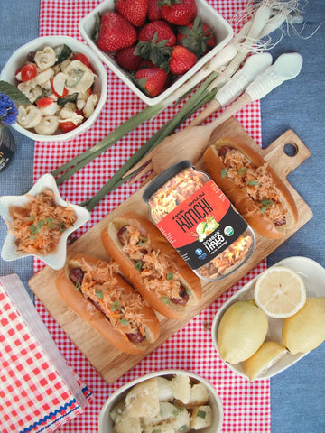 Ocean'S Halo Organic Shredded Kimchi, 16 Oz, Shelf-Stable