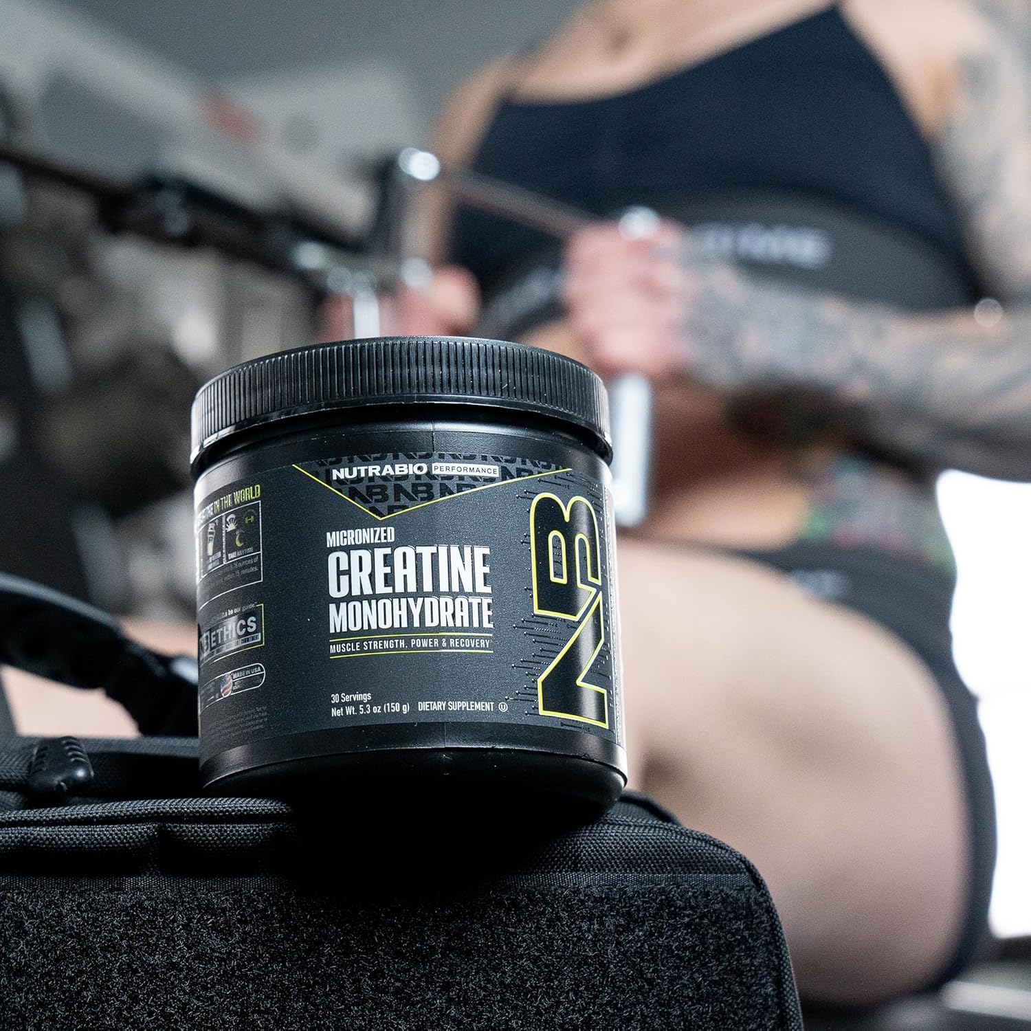 Nutrabio Pure Micronized Creatine Monohydrate Powder Supplement, Unflavored, (150 G) - Supports Bulk Muscle Energy, Recovery, And Strength - Hplc Tested Creatine Powder Supplement For Men And Women : Health & Household