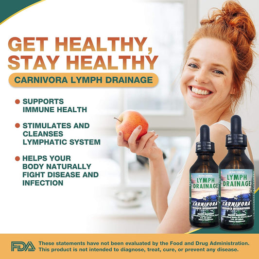 Carnivora - Lymph Drainage Drops - Stimulates and Cleanses Your Lympha