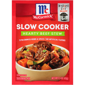 McCormick, Slow Cooker Hearty Beef Stew Seasoning Mix, 1.5 Oz