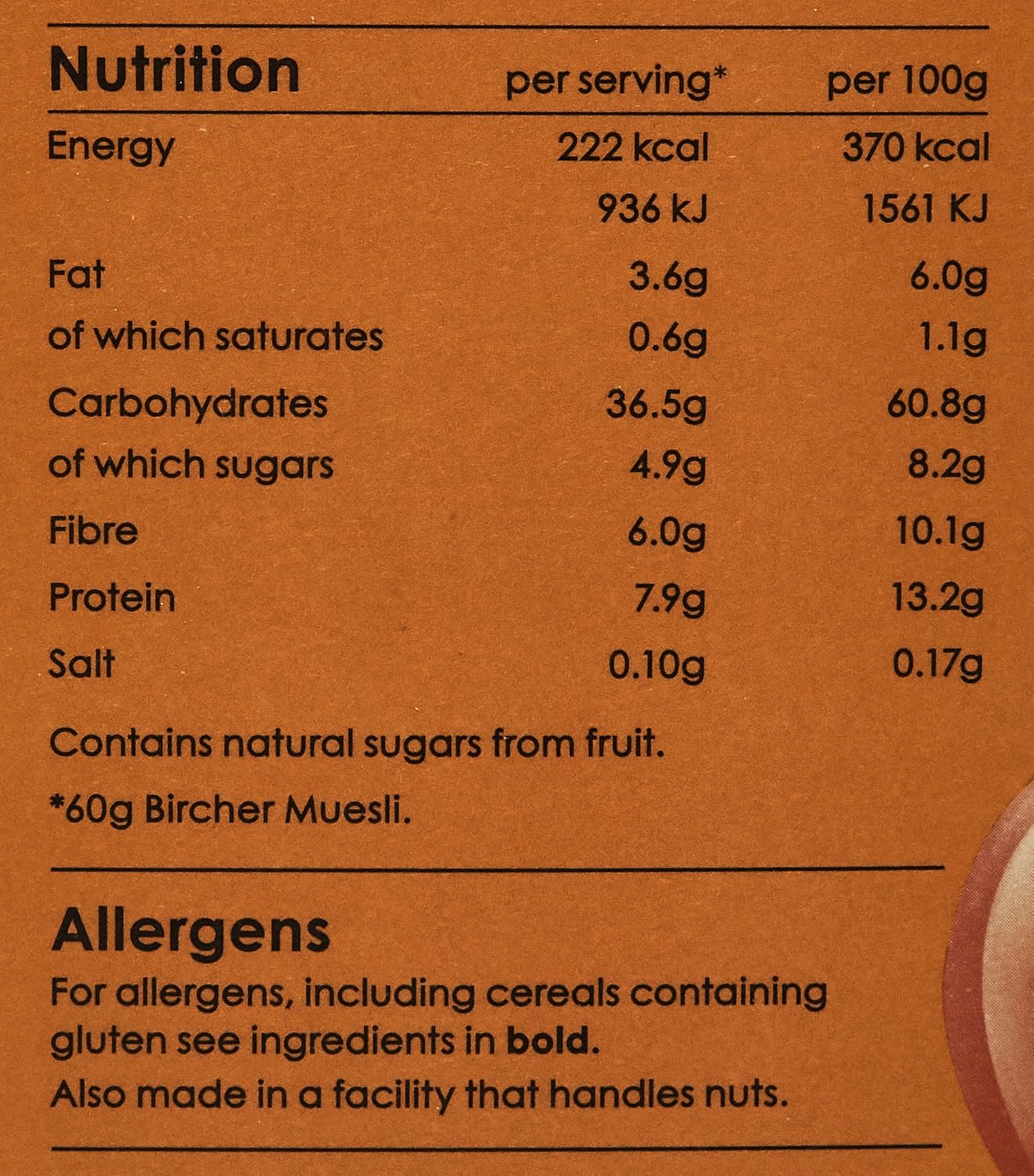 Rude Health Bircher Muesli, 450 Gr : Grocery & Gourmet Food