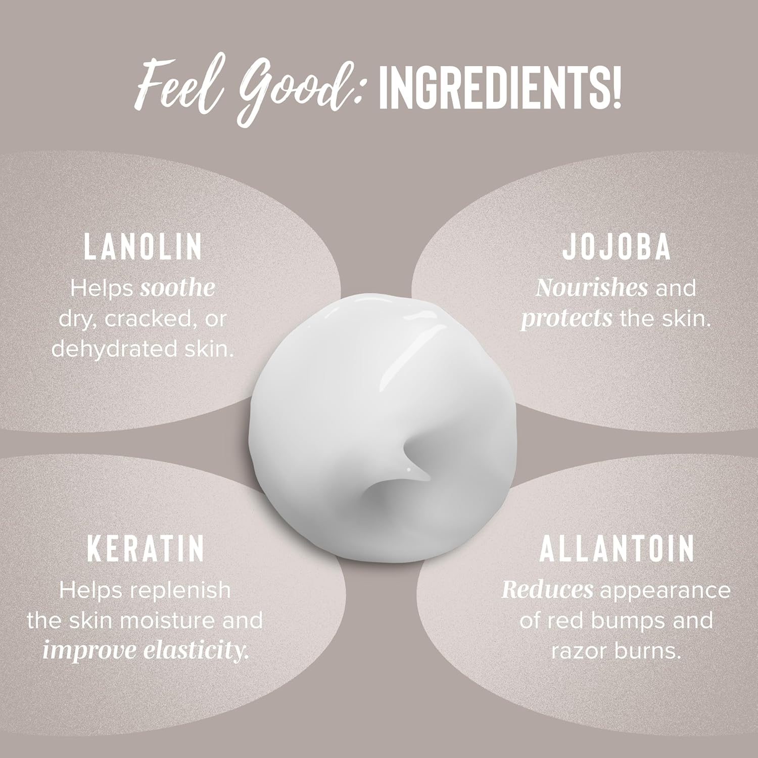 Coochy Intimate Shaving Cream | Shave Conditioner & Moisturizer For Face & Body | Ideal For Sensitive Skin Care, Anti-Bump | Au Natural,32 Oz : Beauty & Personal Care