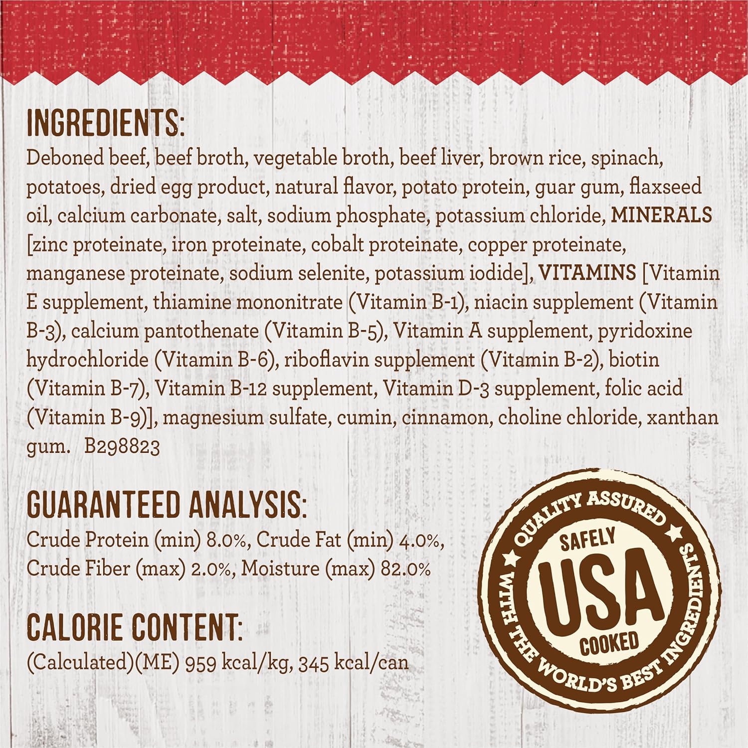 Merrick Kitchen Comforts Healthy and Natural Canned Adult Dog Food with Gravy, Beef Tips and Rice Stew - (Pack of 12) 12.7 oz. Cans : Pet Supplies