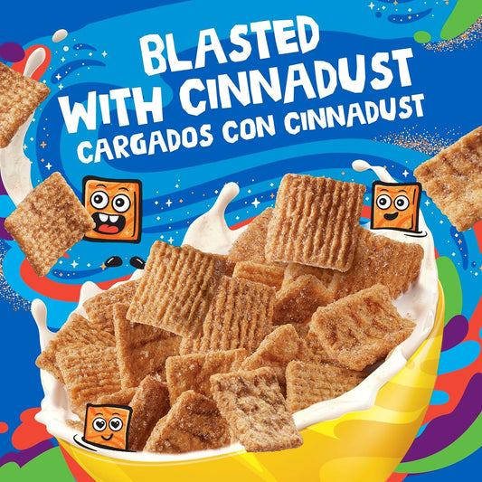 Cinnagraham Toast Crunch Breakfast Cereal, Whole Grain, 12 oz