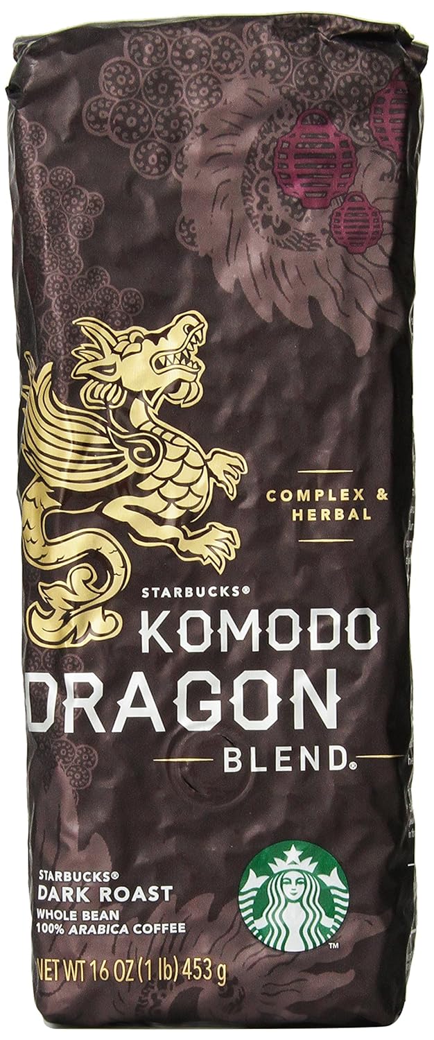Starbucks Komodo Dragon Blend&Reg, Whole Bean Coffee