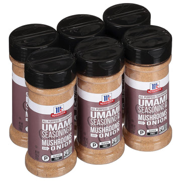 McCormick Umami Seasoning with Mushrooms and Onion, 4.59 oz (Pack of 6)