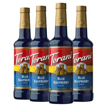 Torani Syrup, Blue Raspberry, 25.4 Ounces (Pack Of 4)