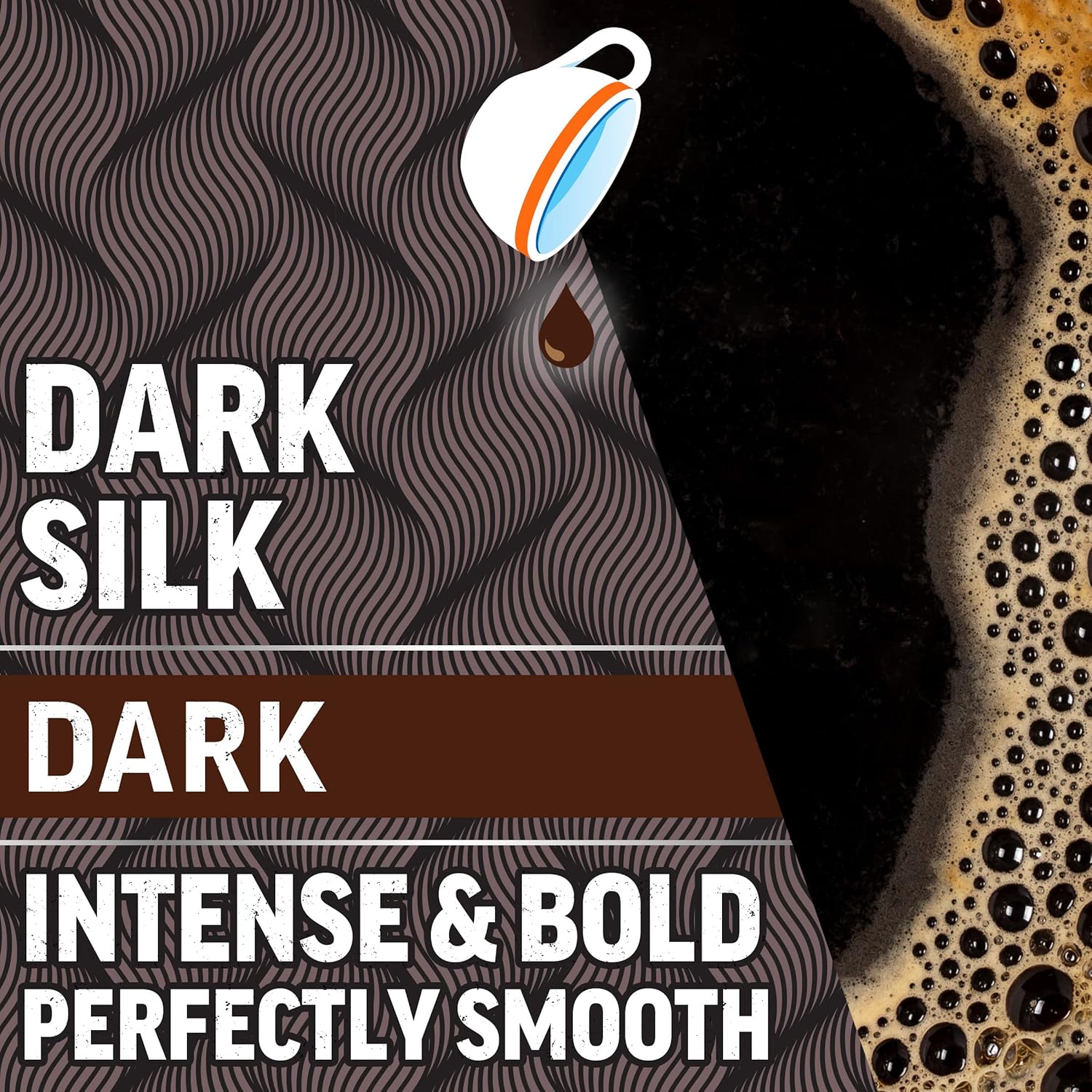 Maxwell House Dark Silk Ground Coffee (24.5 Oz Canister)