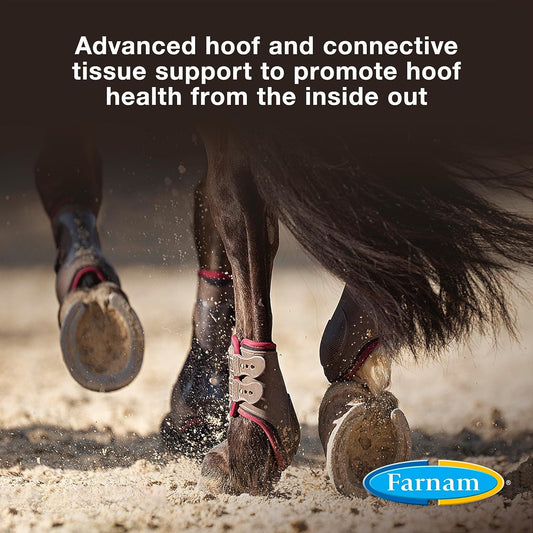 Farnam Horseshoer'S Secret Extra Strength Hoof Supplements & Connective Tissue Supplement, Promotes Strong, Healthy Hooves, Tendon & Ligaments, 7.5 Lbs, 60 Day Supply