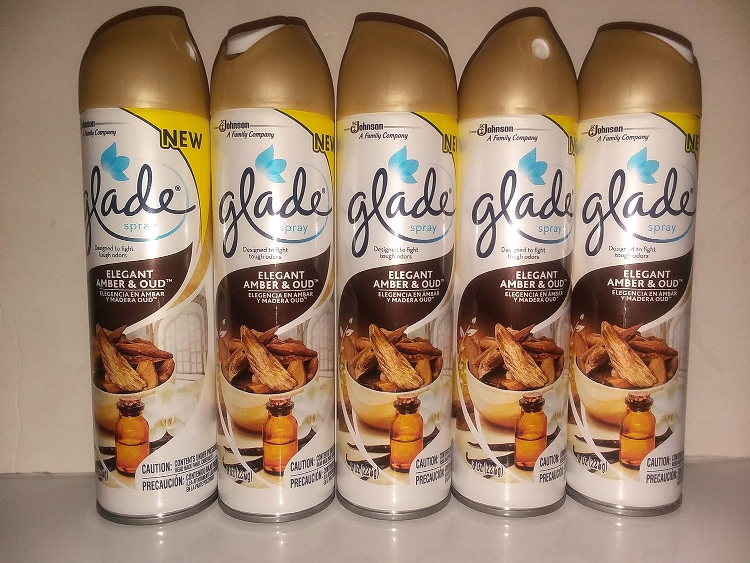 glade Elegant Amber & Oud (5) : Health & Household