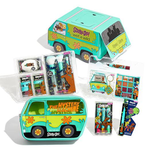 Wet N Wild Scooby Doo Limited Edition Pr Box - Makeup Set With Versatile Brushes, Buildable & Blendable Palettes, Vibrant Colors, & Lip Glosses For Unique Looks, Cruelty-Free & Vegan