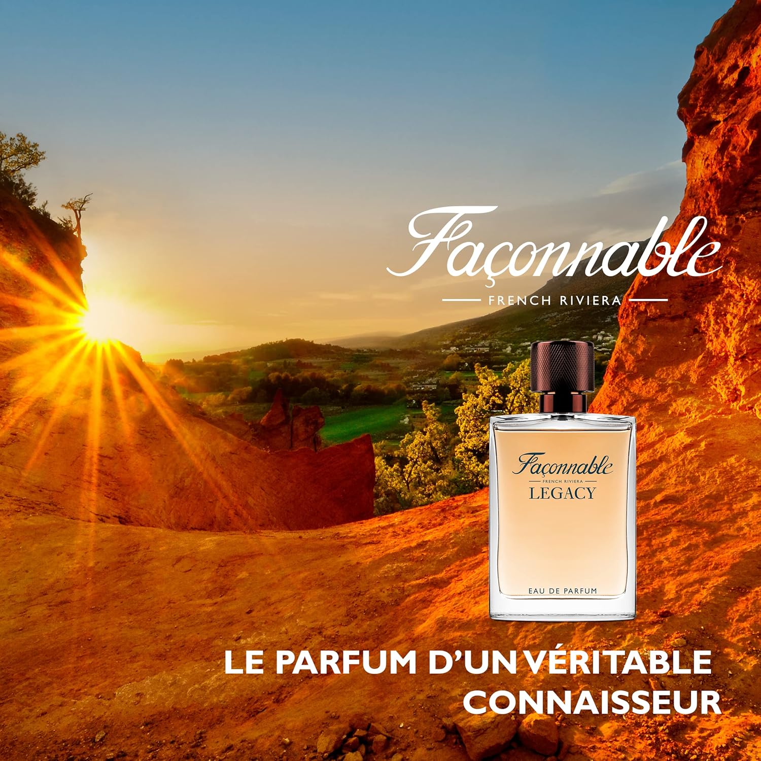 Façonnable - Legacy 90Ml (3 Fl Oz) - Eau De Parfum For Men - Woody, Oriental & Spicy Scents : Beauty & Personal Care