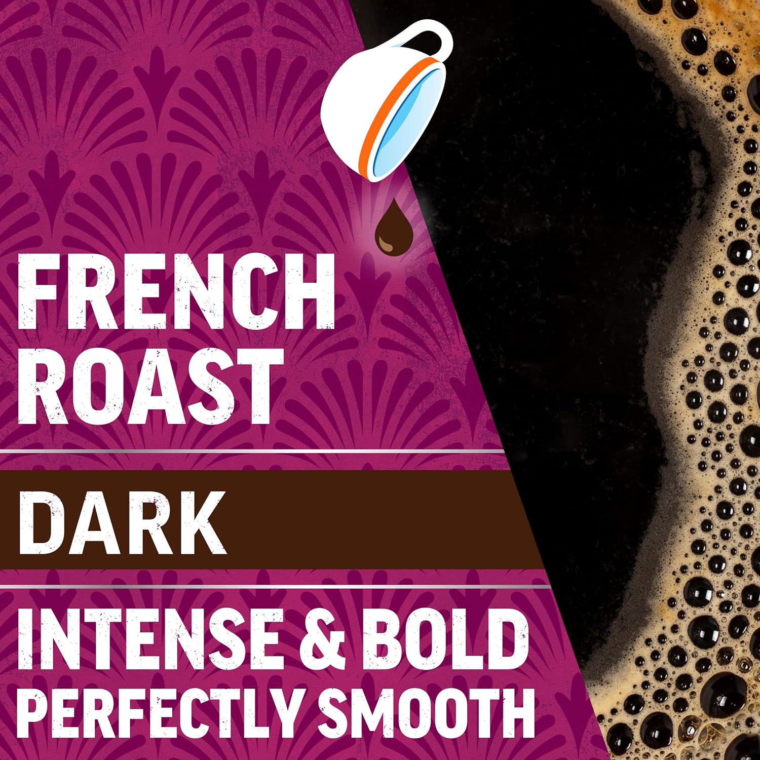 Maxwell House French Blend Ground Coffee, Bold Roast, 11 Ounce Canister