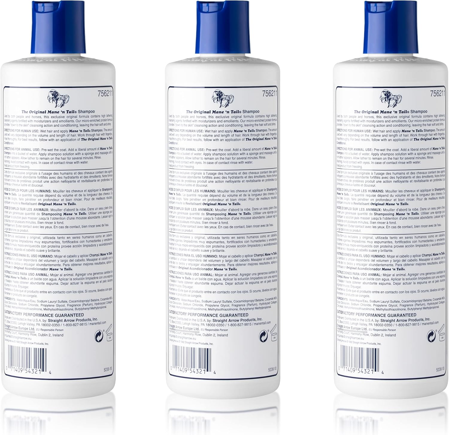 Mane 'N Tail Original Formula For Thicker Fuller Hair 12Oz (3 Pack)