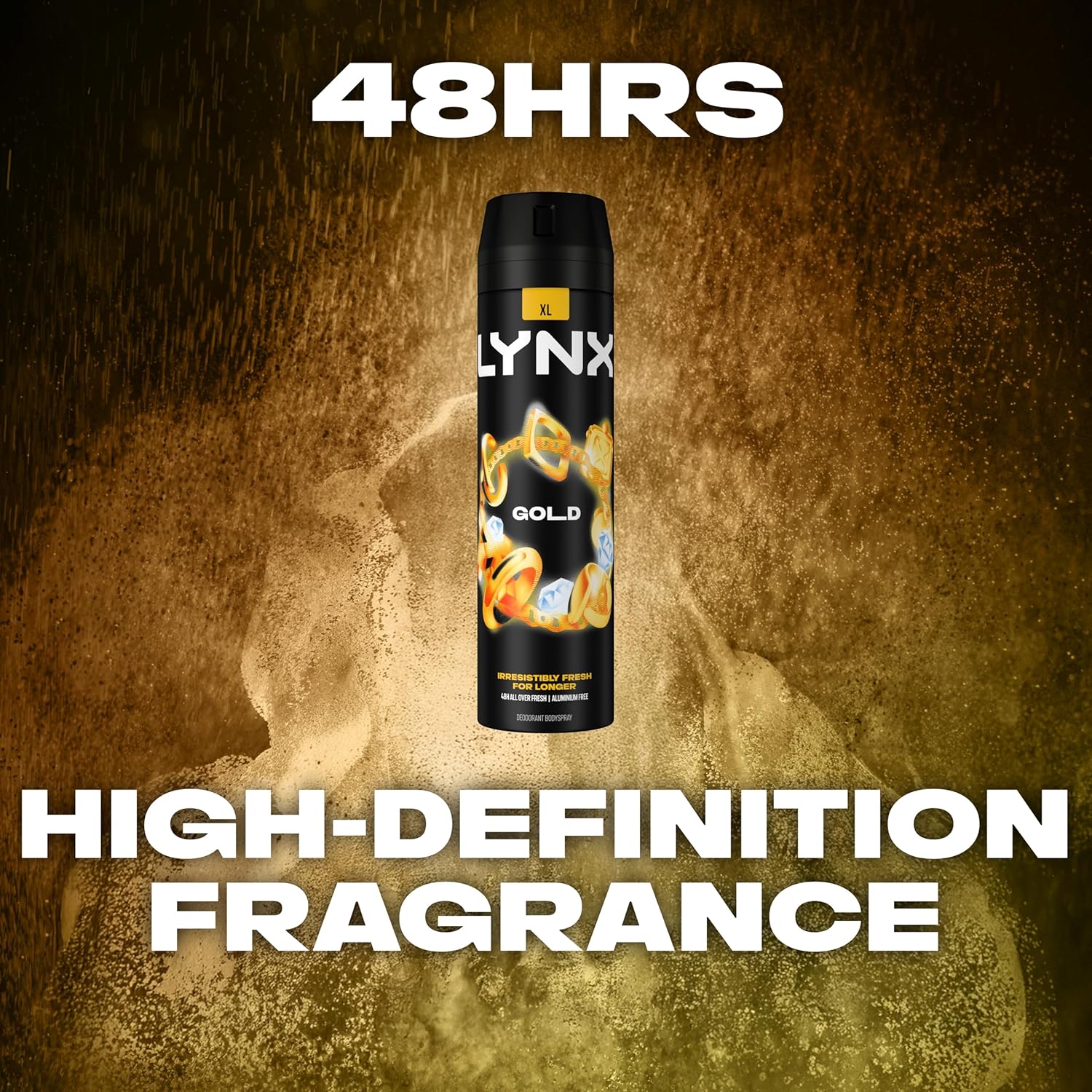 Lynx Gold Bodyspray 48 hours of odour-busting zinc tech deodorant to finish your style 6x 200 ml : Amazon.co.uk: Beauty