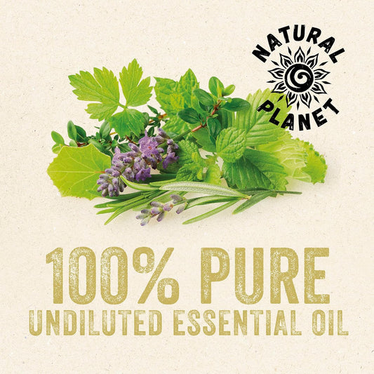 Natural Planet Citronella Essential Oil 100Ml Natural 100% Pure & Undiluted For Bath, Massage, Therapeutic Grade Pure, Undiluted & Cruelty Free