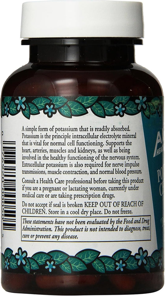 Potassium Chloride And Silica Capsules, 100 Count