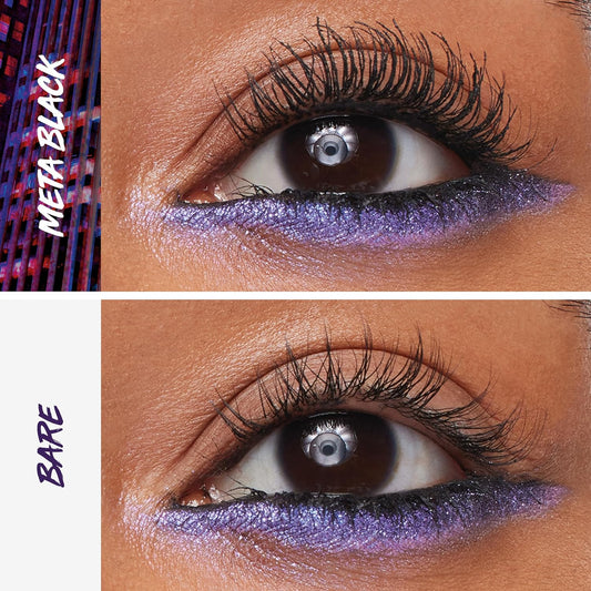 Maybelline The Falsies Surreal Extensions Washable Mascara, Volumizing, Lengthening Mascara Make Up, Meta Black, 1 Count