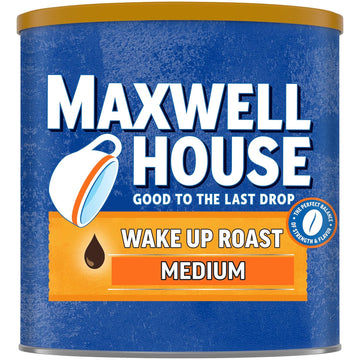 Maxwell House Wake Up Roast Medium Roast Ground Coffee (30.65 Oz Canister)