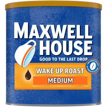 Maxwell House Wake Up Roast Medium Roast Ground Coffee (30.65 oz Canister)