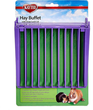 Kaytee Hay Buffet With Snap-Lock Lid