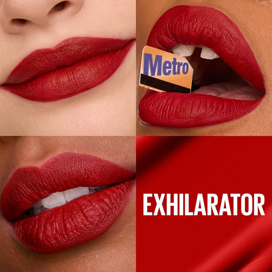 Maybelline Super Stay Matte Ink Liquid Lipstick Makeup, Long Lasting High Impact Color, Up To 16H Wear, Renegade (Intense Warm Brown)