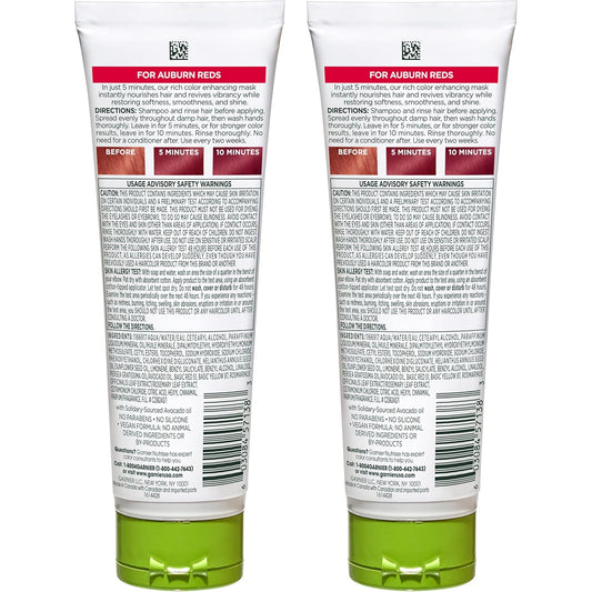 Garnier Nutrisse 5 Minute Nourishing Color Hair Mask With Triple Oils Delivers Day 1 Color Results, For Color Treated Hair, Golden Blonde, 4.2 Fl Oz