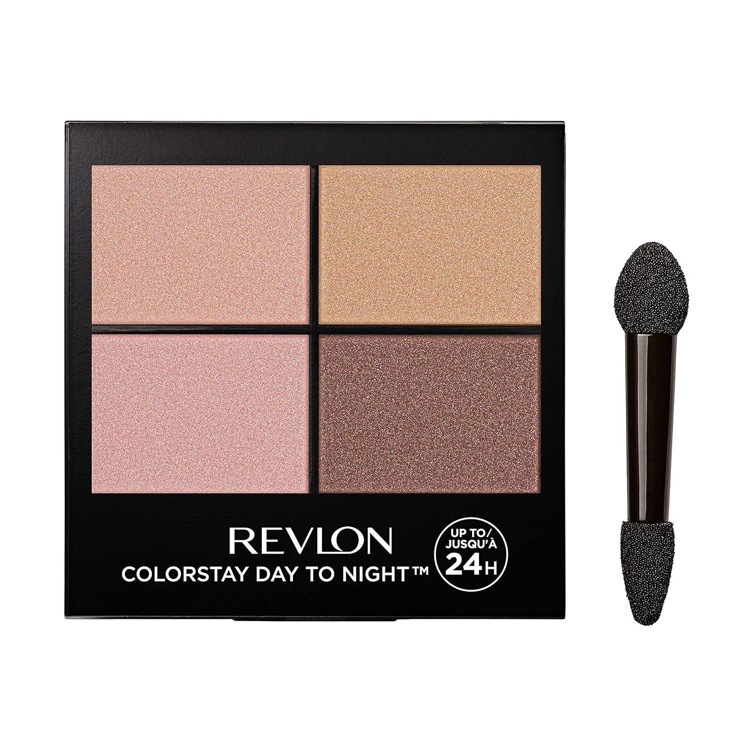 Revlon Eyeshadow Palette, Colorstay Day To Night Up To 24 Hour Eye Makeup, Velvety Pigmented Blendable Matte & Shimmer Finishes, 505 Decadent, 0.16 Oz