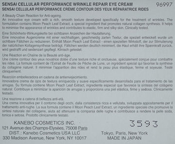Kanebo Sensai Cellular Performance Wrinkle Repair Eye Cream 15Ml/0.5Oz