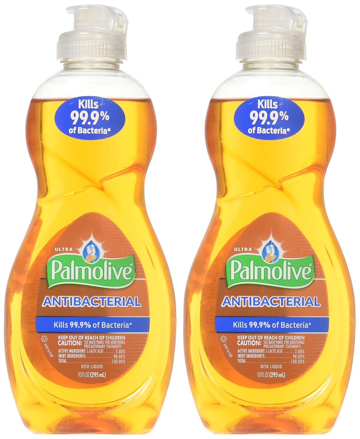 Palmolive Ultra Antibacterial Orange Dish Washing Liquid, 10 oz-2 pack : Health & Household