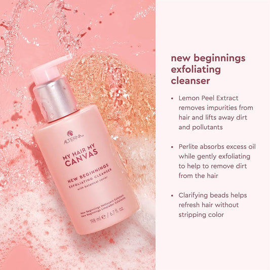 Alterna My Hair My Canvas New Beginnings Exfoliating Cleanser Unisex Cleanser 33.8 oz