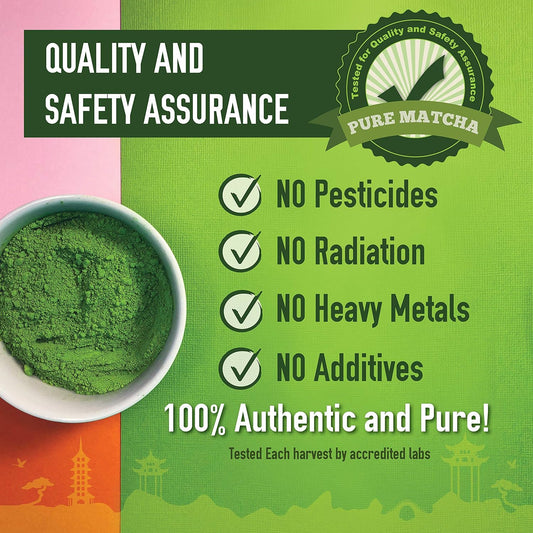 Matcha Organics - Premium Ceremonial Grade Matcha Green Tea Powder - Authentic 1St Harvest Japanese Green Tea - Usda & Jas Organic - Perfect For Ceremonial Matcha Latte Powder Smoothies 30G Tin 1.06Oz