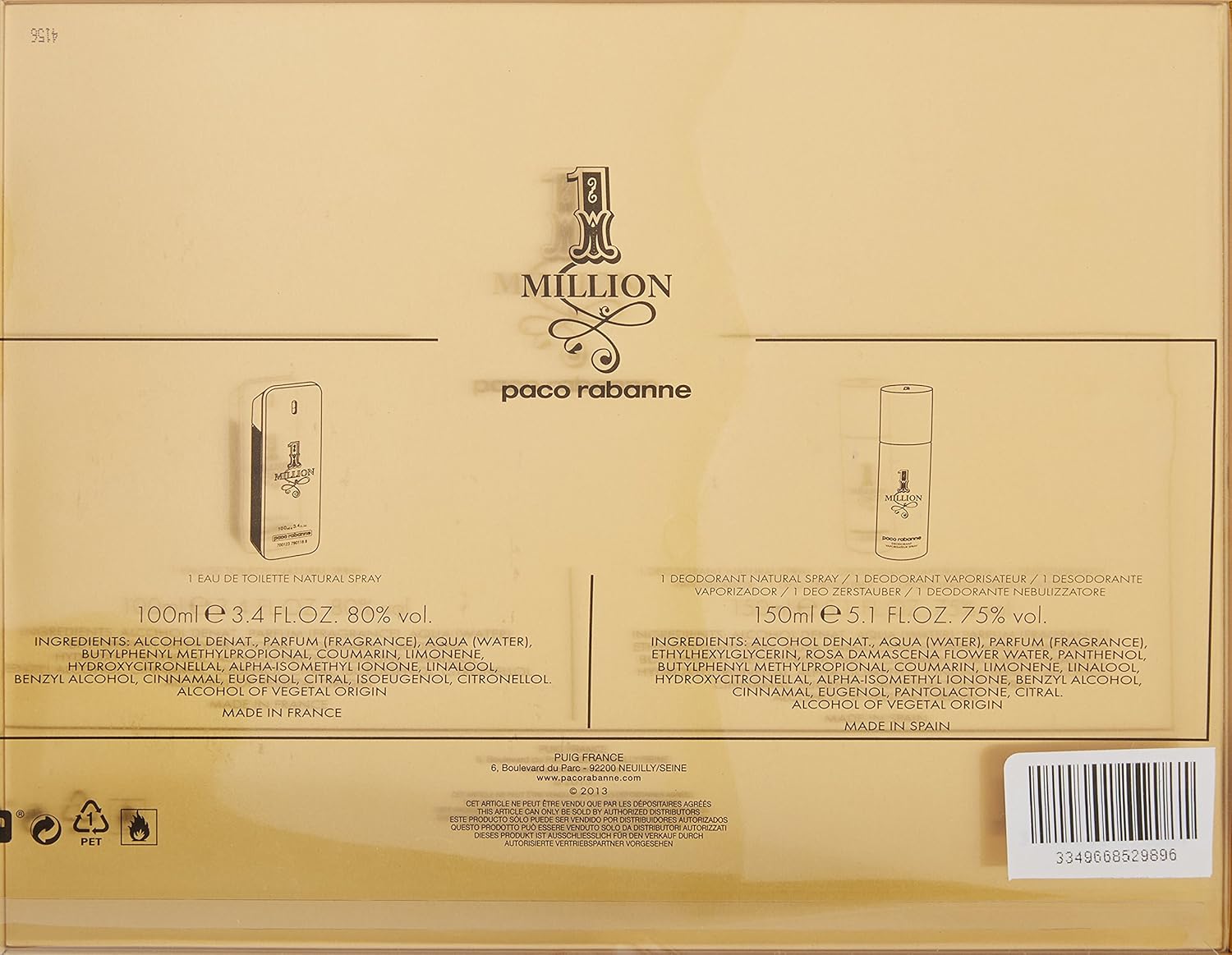 Paco Rabanne Modern Stylish Back Pack