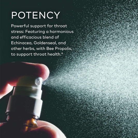 Gaia Herbs Echinacea Goldenseal Propolis Throat Spray- Supports Healthy Immune Response, 1   (Pack of 2)